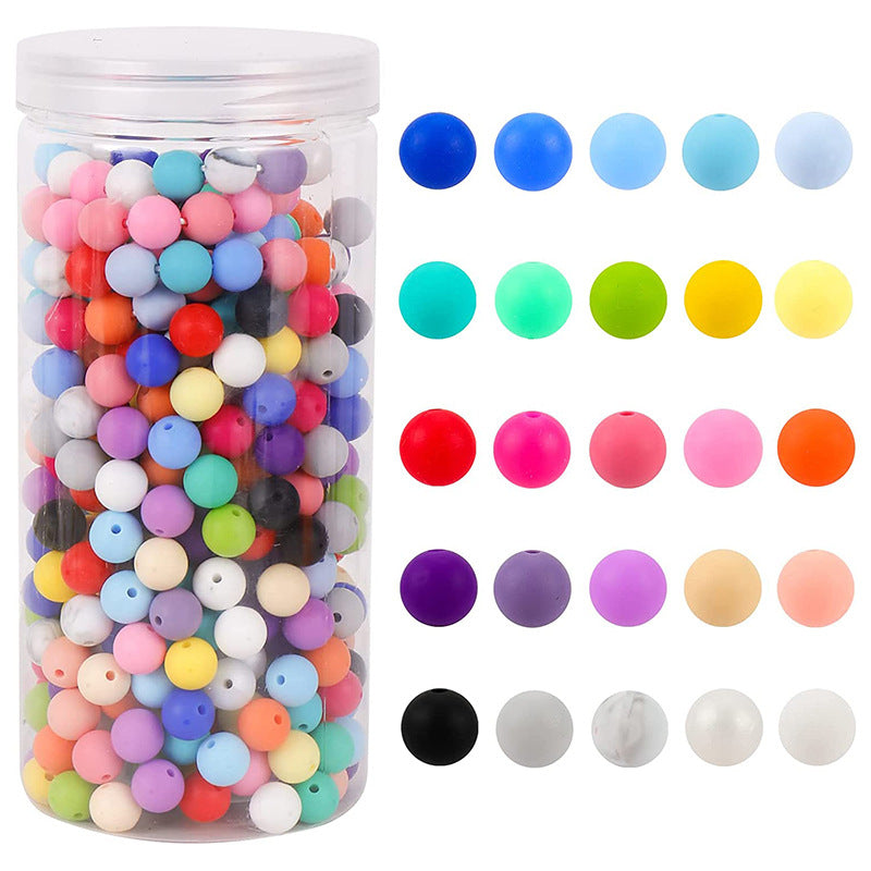 Wholesale 30Boxes Silicone Mixed Colors diy Beads